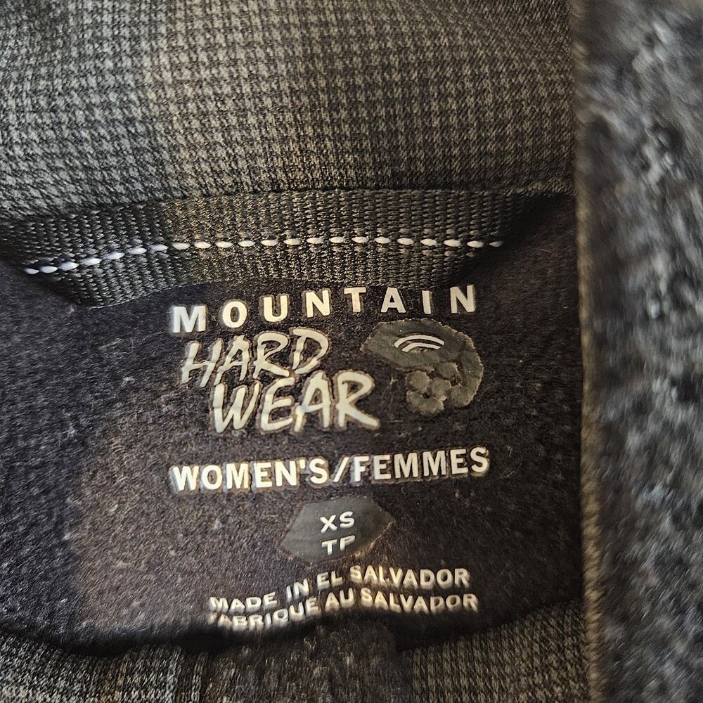 Mountain Hardwear Women's Black Polartec Monkey Fleece Jacket XS Full Zip - Picture 5 of 6